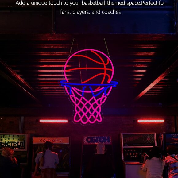 Basketball Neon Sign - Picture 3 of 5